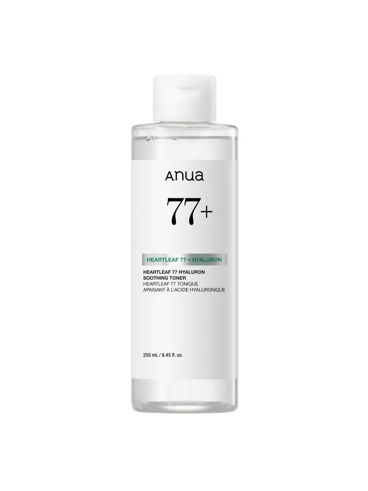 Anua - Heartleaf 77 Hyaluron Soothing Toner 77%魚腥草玻尿酸保濕鎮定爽膚水 250ml