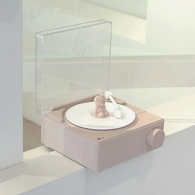 Booie - Turntable Speaker BLUETOOTH 5.0 復古黑膠唱機造型藍牙喇叭