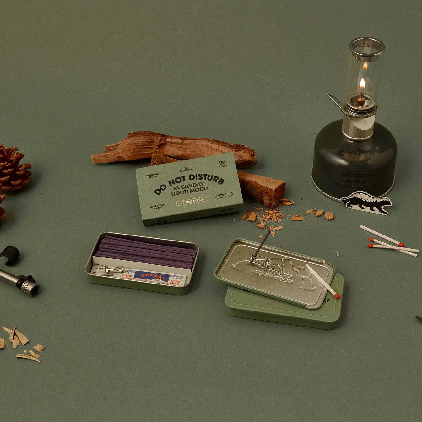 [韓國天然線香] COLLINS - Incense DO NOT DISTURB (Floral) 70 Sticks