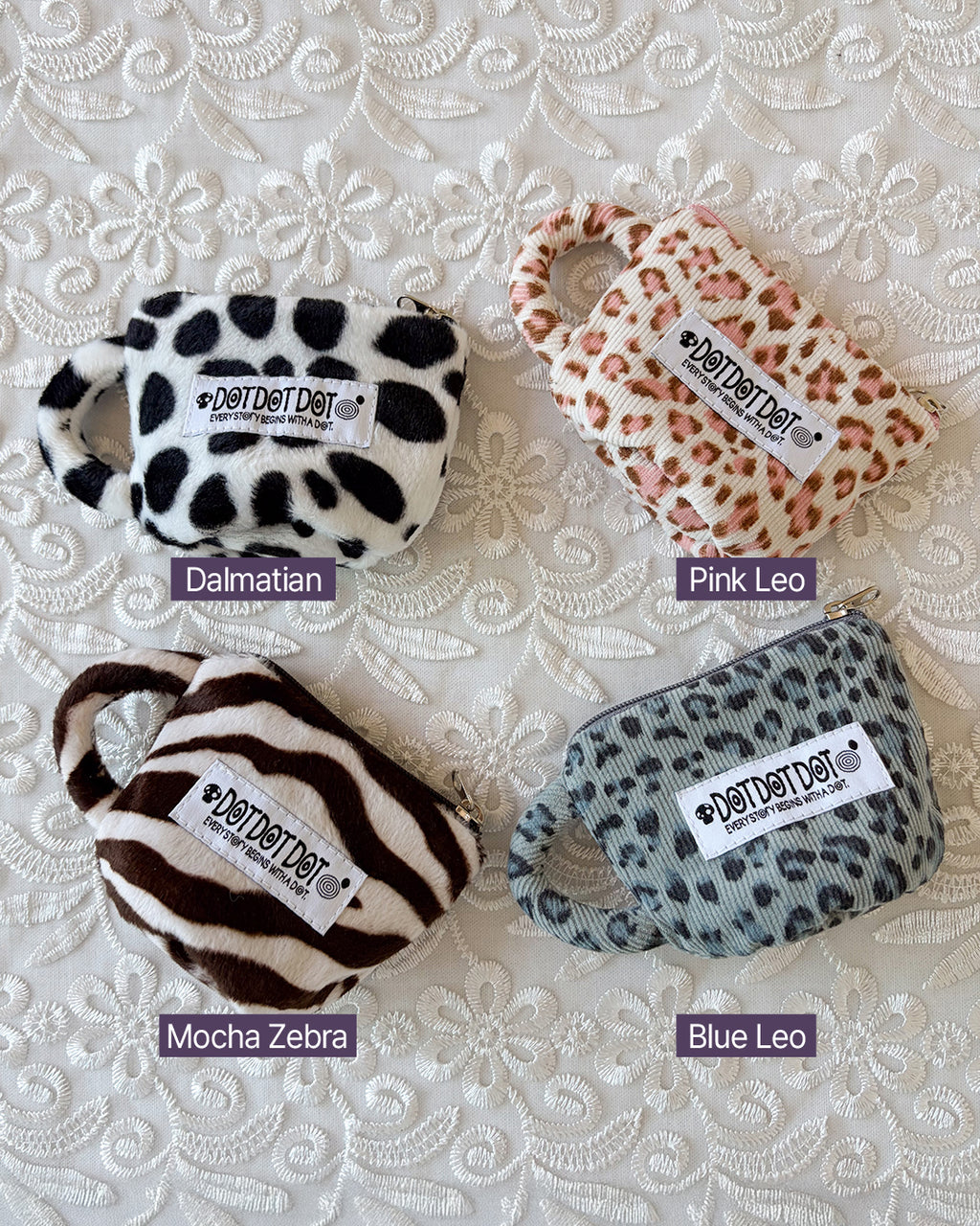 DOT DOT DOT - Muglet Pouch (Espresso Size)