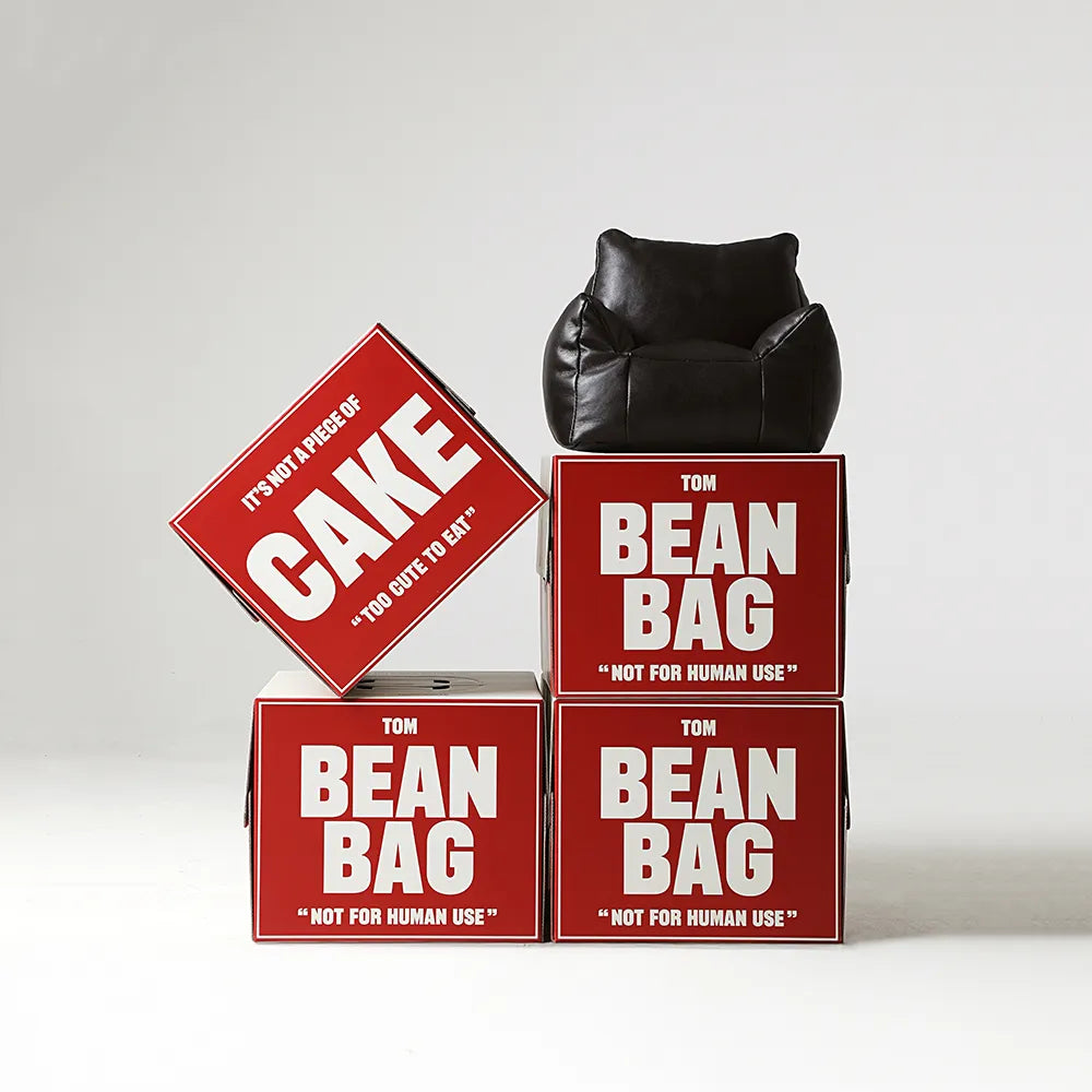 FLASIER Tom Miniature - Beanbag Sofa Cushion 迷你功能性皮革豆袋靠枕 7 COLORS