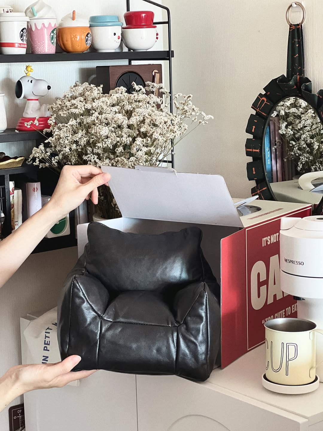 FLASIER Tom Miniature - Beanbag Sofa Cushion 迷你功能性皮革豆袋靠枕 7 COLORS