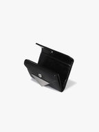 Fennce - CRINKLE TRIANGLE DOCO WALLET BLACK
