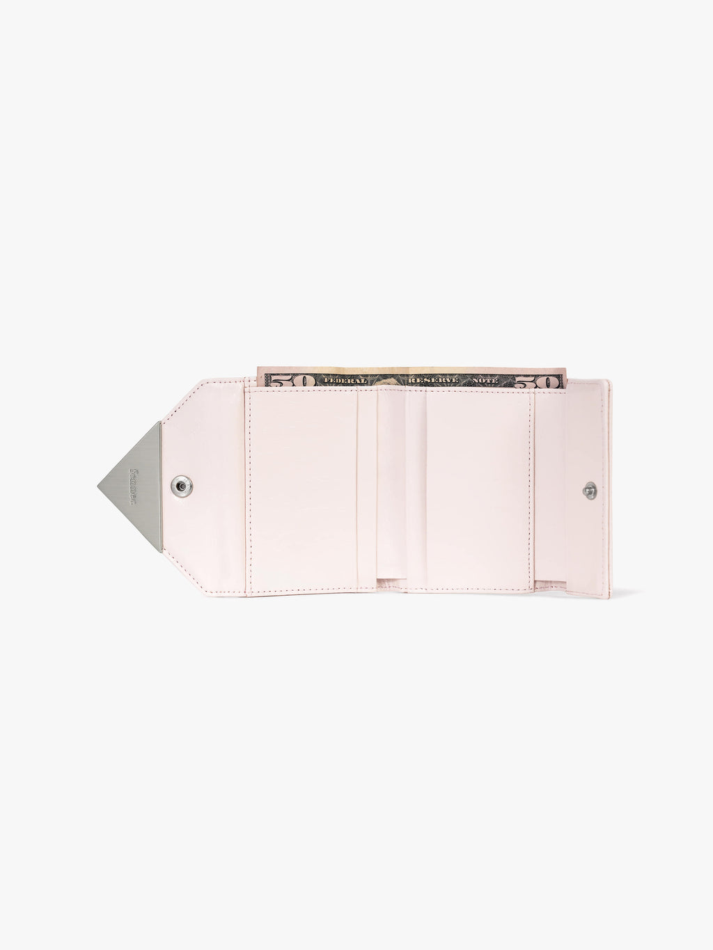 Fennce - CRINKLE TRIANGLE DOCO WALLET BLOSSOM