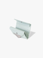 Fennce - CRINKLE TRIANGLE DOCO WALLET PALE MINT
