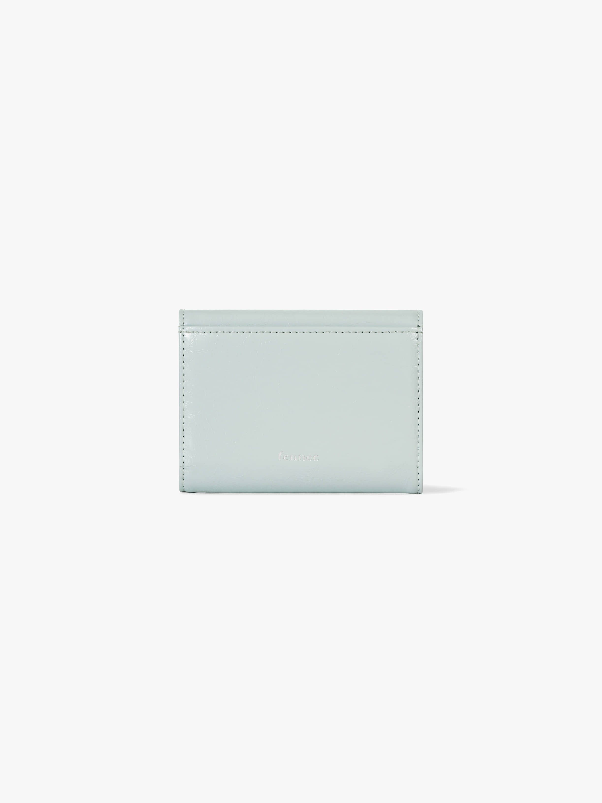 Fennce - CRINKLE TRIANGLE DOCO WALLET PALE MINT