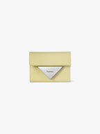 Fennce - CRINKLE TRIANGLE DOCO WALLET SOFT OLIVE