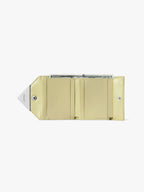 Fennce - CRINKLE TRIANGLE DOCO WALLET SOFT OLIVE