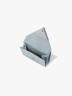 Fennce - CRINKLE TRIANGLE TRIPLE WALLET HAZE BLUE