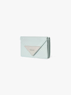 Fennce - CRINKLE TRIANGLE TRIPLE WALLET PALE MINT