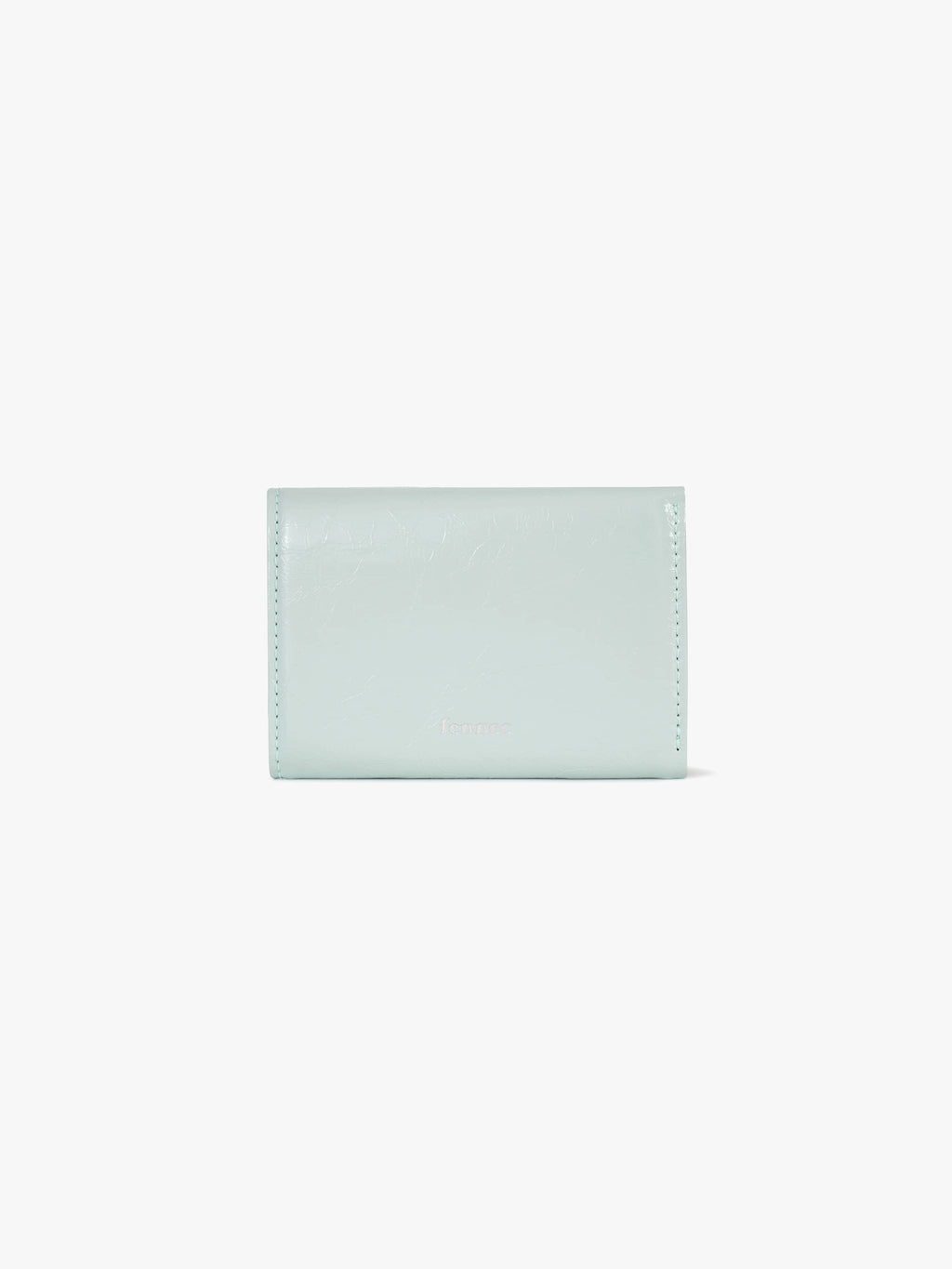 Fennce - CRINKLE TRIANGLE TRIPLE WALLET PALE MINT