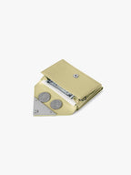 Fennce - CRINKLE TRIANGLE TRIPLE WALLET SOFT OLIVE