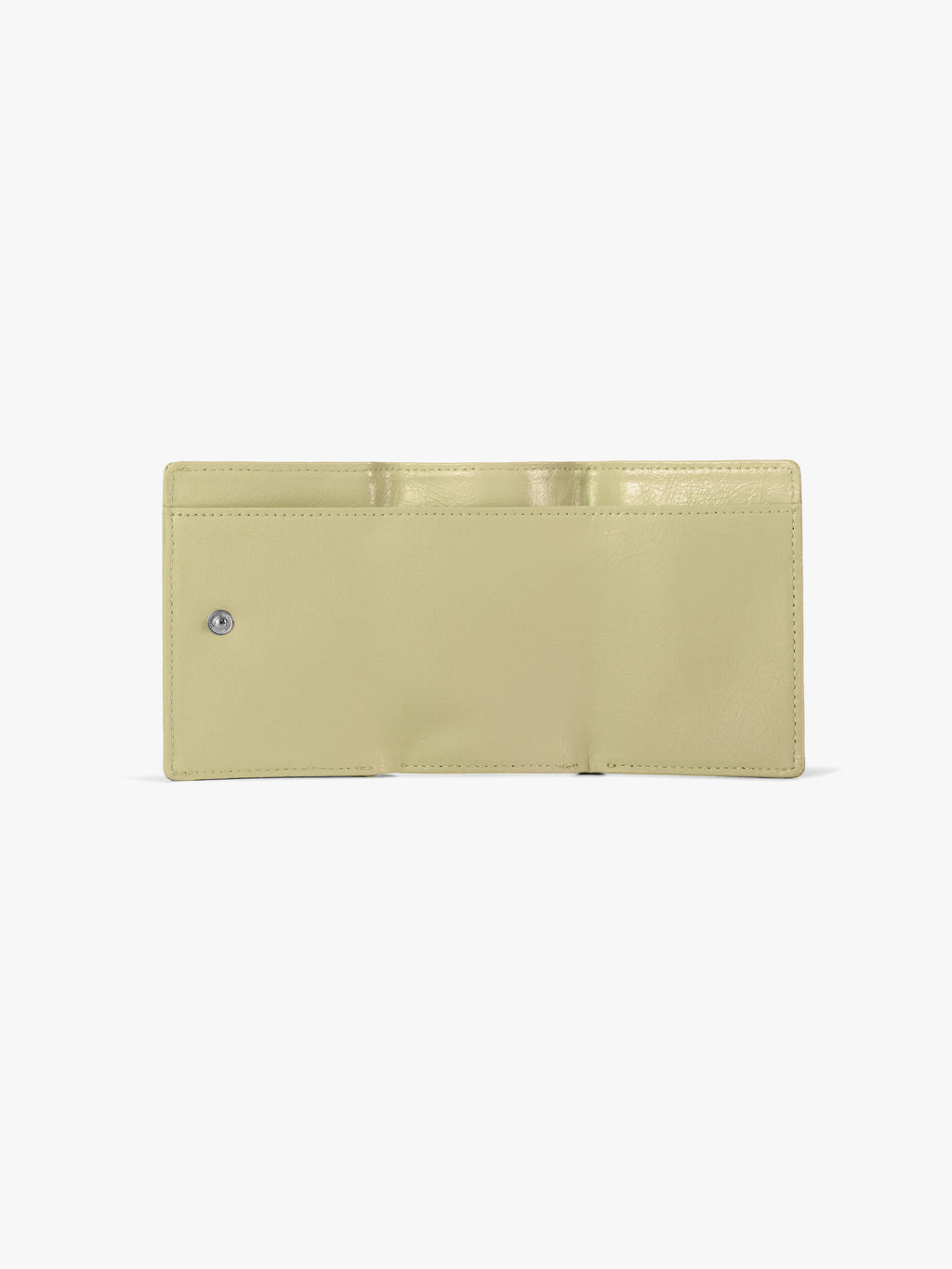Fennce - CRINKLE TRIANGLE TRIPLE WALLET SOFT OLIVE