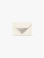 Fennce - CRINKLE TRIANGLE TRIPLE WALLET VANILLA