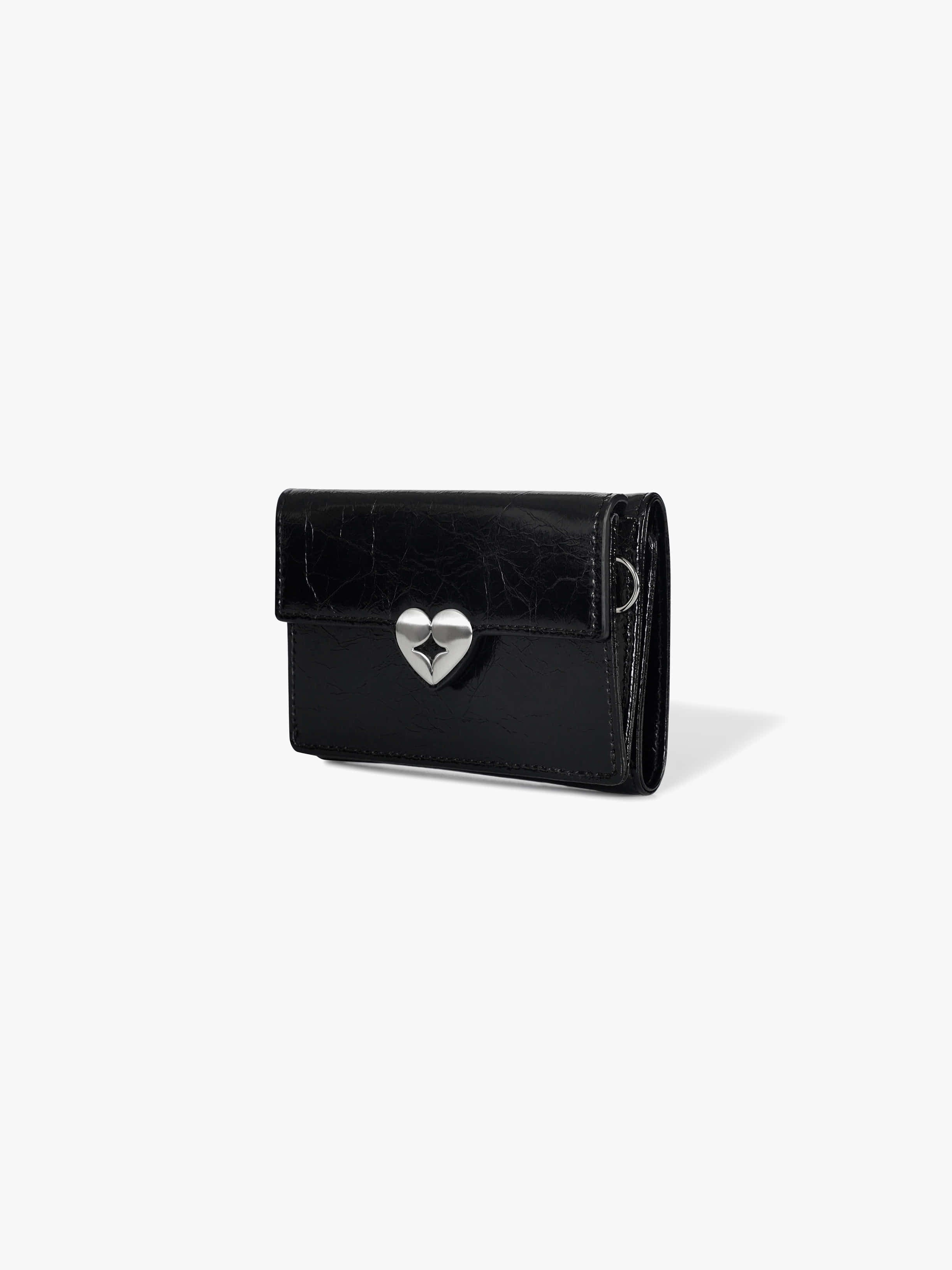 Fennce - HEARTY TRIPLE WALLET BLACK