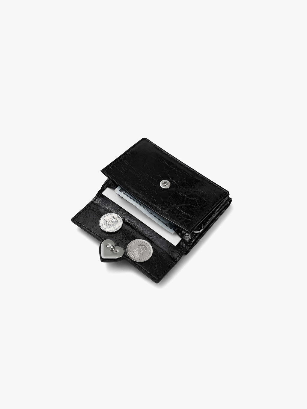 Fennce - HEARTY TRIPLE WALLET BLACK