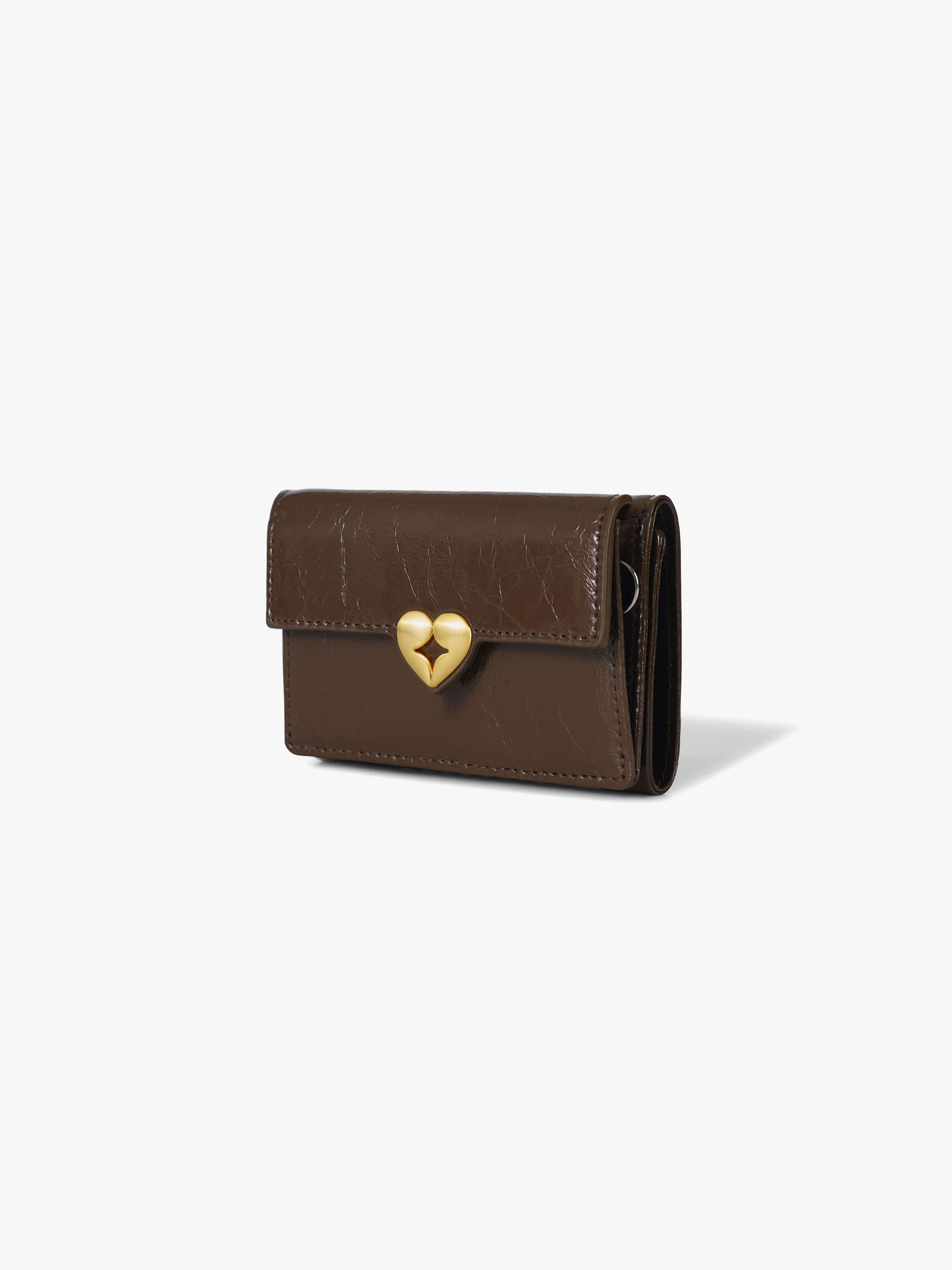 Fennce - HEARTY TRIPLE WALLET MOCHA BROWN
