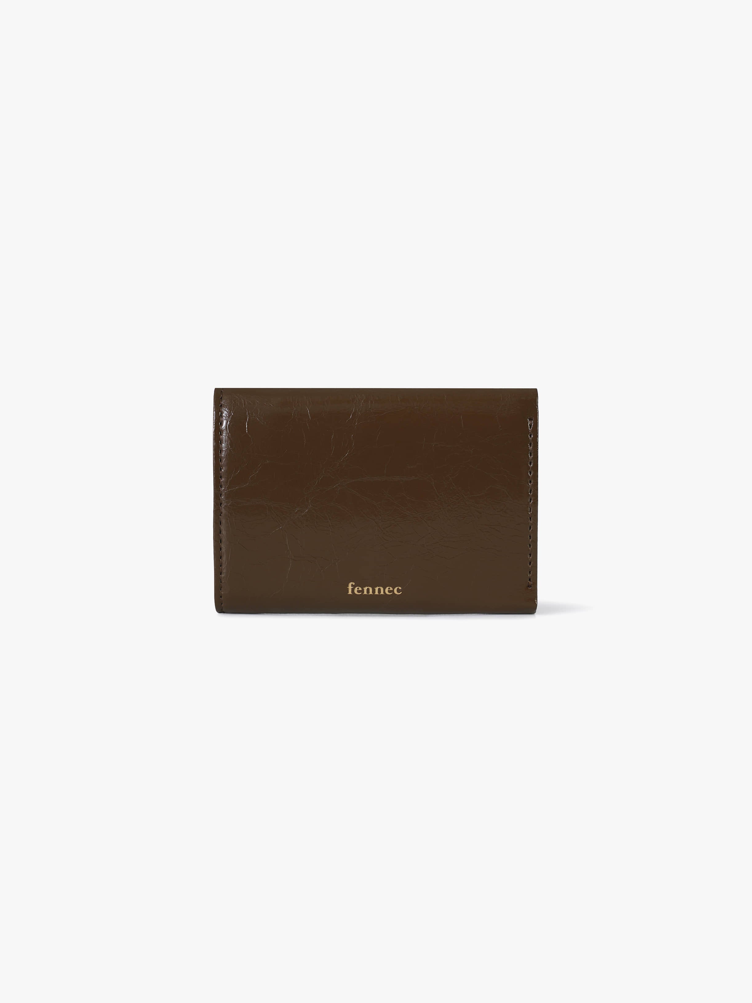 Fennce - HEARTY TRIPLE WALLET MOCHA BROWN