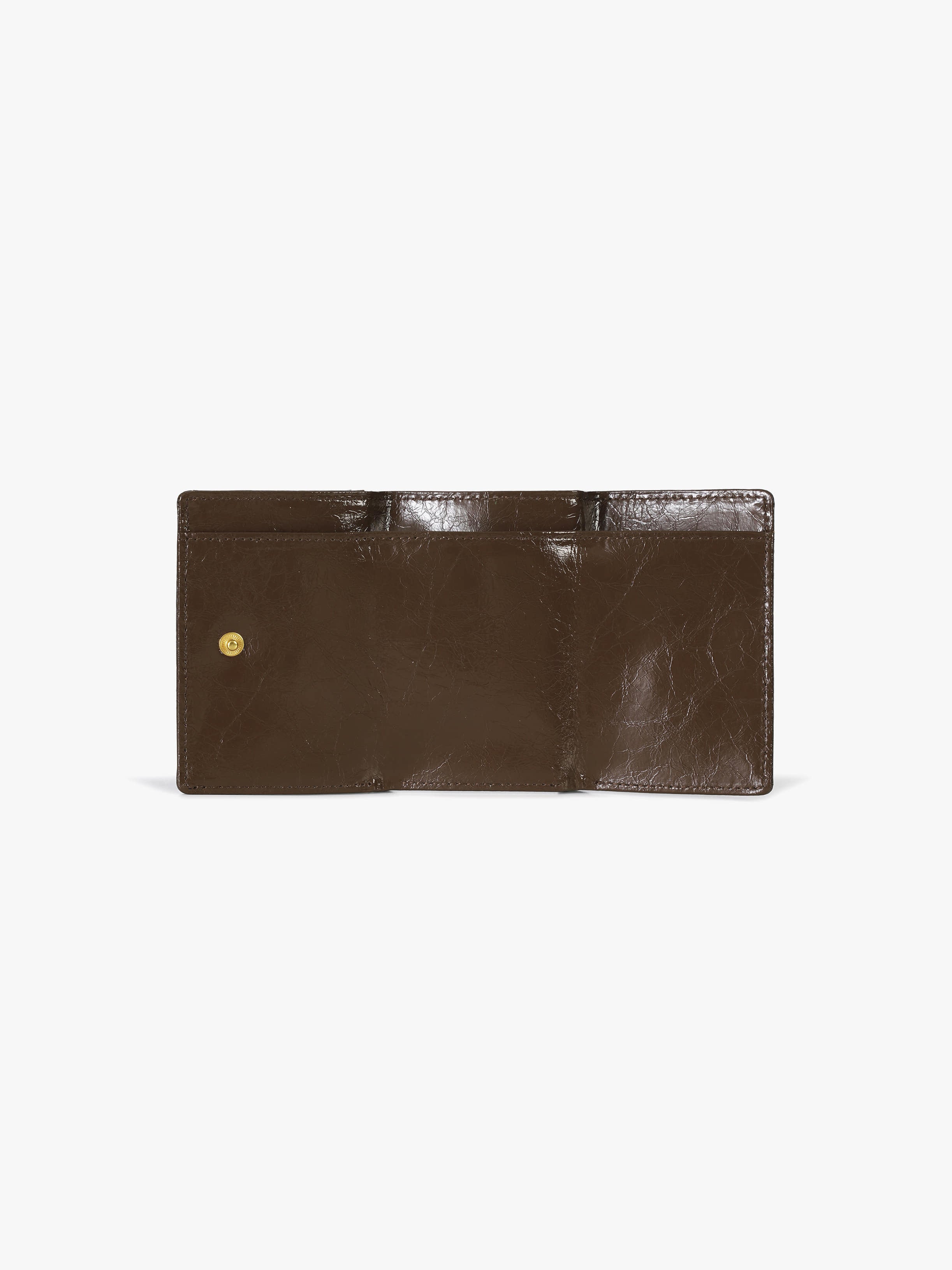 Fennce - HEARTY TRIPLE WALLET MOCHA BROWN