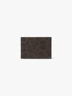 Fennce - TRIANGLE TRIPLE WALLET LEOPARD BROWN
