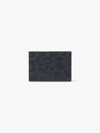 Fennce - TRIANGLE TRIPLE WALLET LEOPARD NAVY