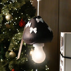 Glossy X LOFA SEOUL - Mushroom Lamp (Black Ribbon)