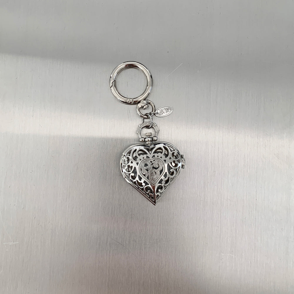 Grumpy Stuff - Ethereal Heart Watch Keychain