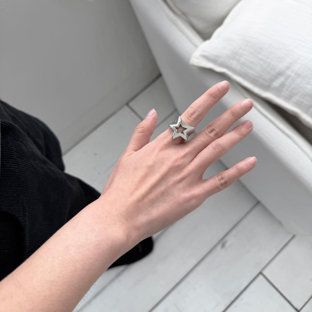 Grumpy Stuff - Star Block Ring