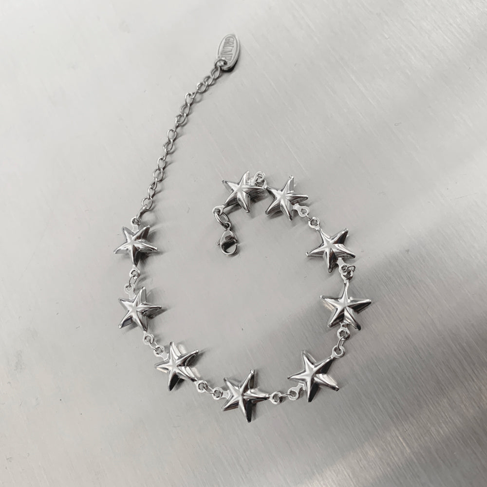 Grumpy Stuff - Star Pop Chain Bracelet