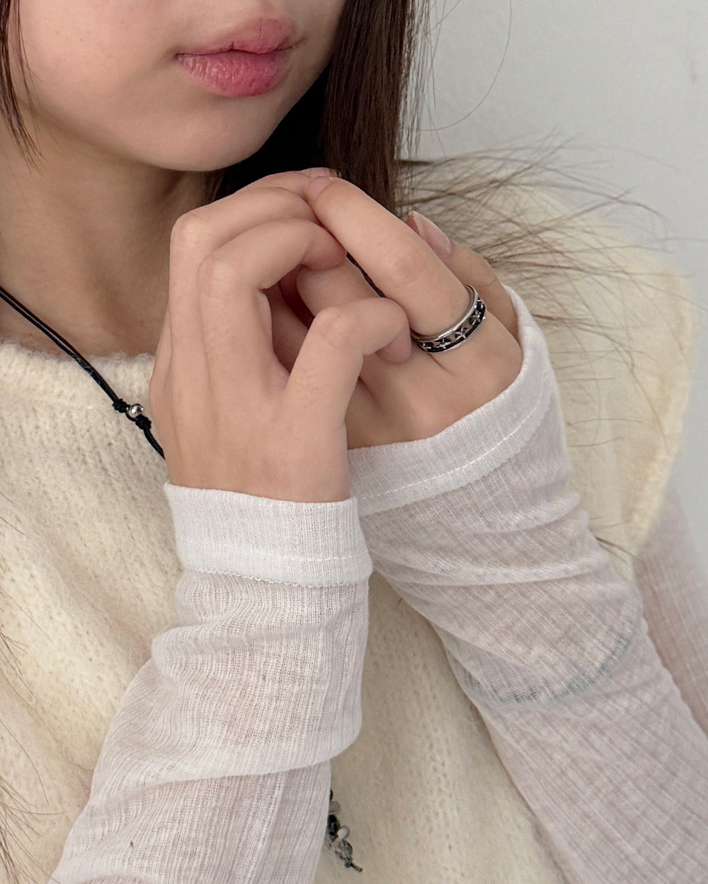 Grumpy Stuff - Static Star Band Ring