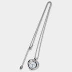 Grumpy Stuff - Twinkle Heart Clock Long Necklace