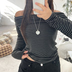 Grumpy Stuff - Twinkle Heart Clock Long Necklace