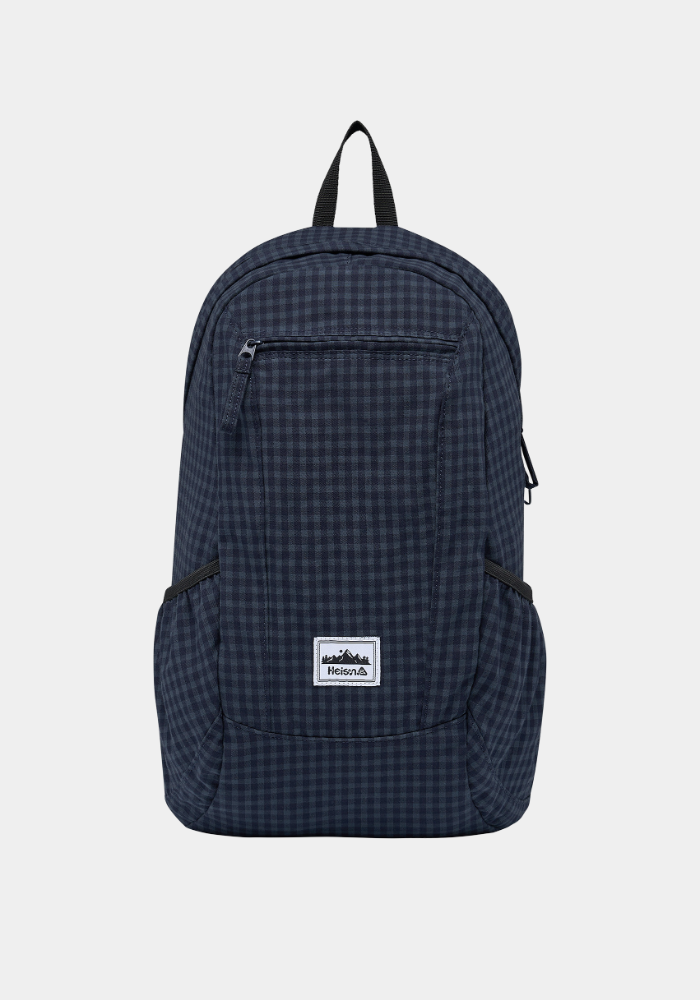 Heisan - Pocket Bag V1 Gingham Check (Navy)