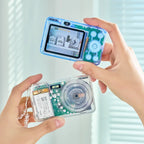 Huug - Retro Digital Camera Clear 復古透明數碼相機 (附記憶卡/串珠掛繩/貼紙)