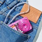 Huug - Retro Digital Camera Clear 復古透明數碼相機 (附記憶卡/串珠掛繩/貼紙)