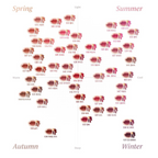 Laka - 迷你果汁鏡面唇釉 1.9g 50色選擇