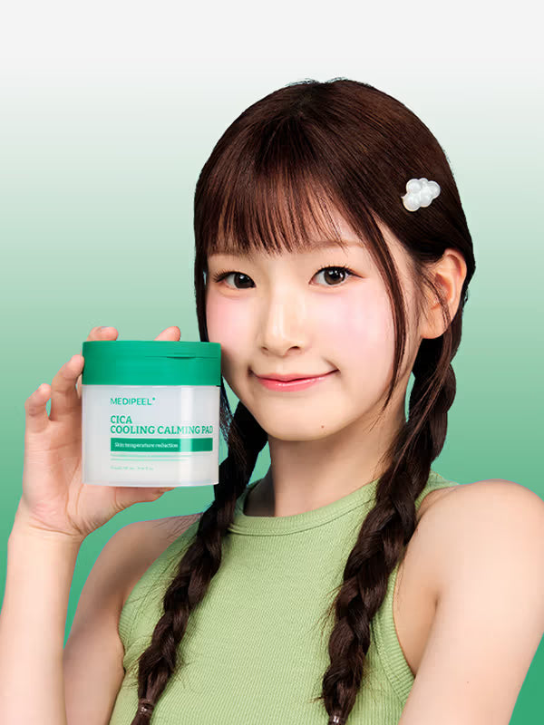 [Daiso] MEDIPEEL - Cica Cooling Calming Pad 積雪草冰感急救鎮定棉片 50片