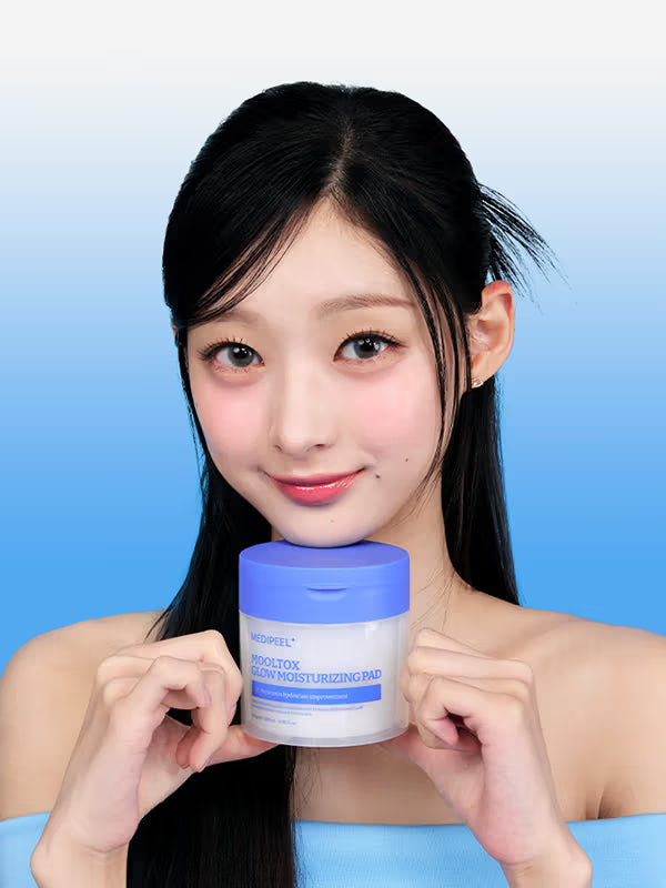 MEDIPEEL - Mooltox Glow Moisturizing Pad 玻尿酸光澤濕敷棉片 50片