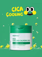 [Daiso] MEDIPEEL - Cica Cooling Calming Pad 積雪草冰感急救鎮定棉片 50片