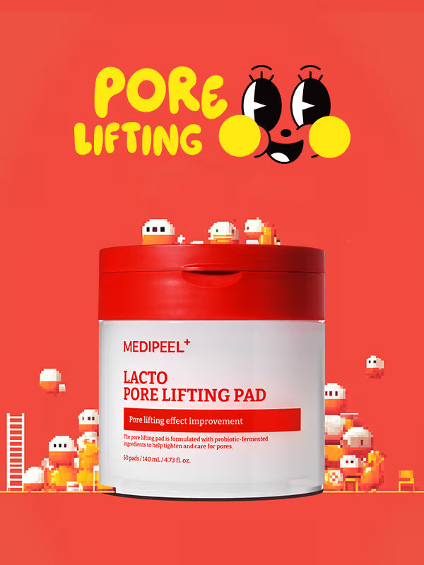 [Daiso] MEDIPEEL - Lacto Pore Lifting Pad 緊緻收毛孔棉片 50片