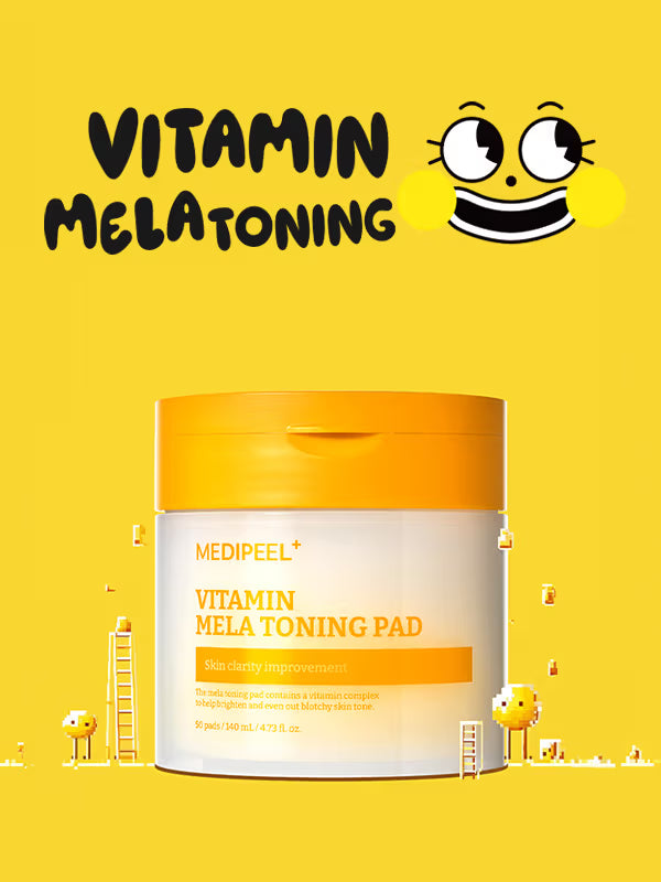 [Daiso] MEDIPEEL - Vitamin Mela Toning Pad 維他命美白提亮棉片 50片