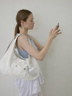 LETERIE - BUCKLE REVERSIBLE SHOULDER BAG