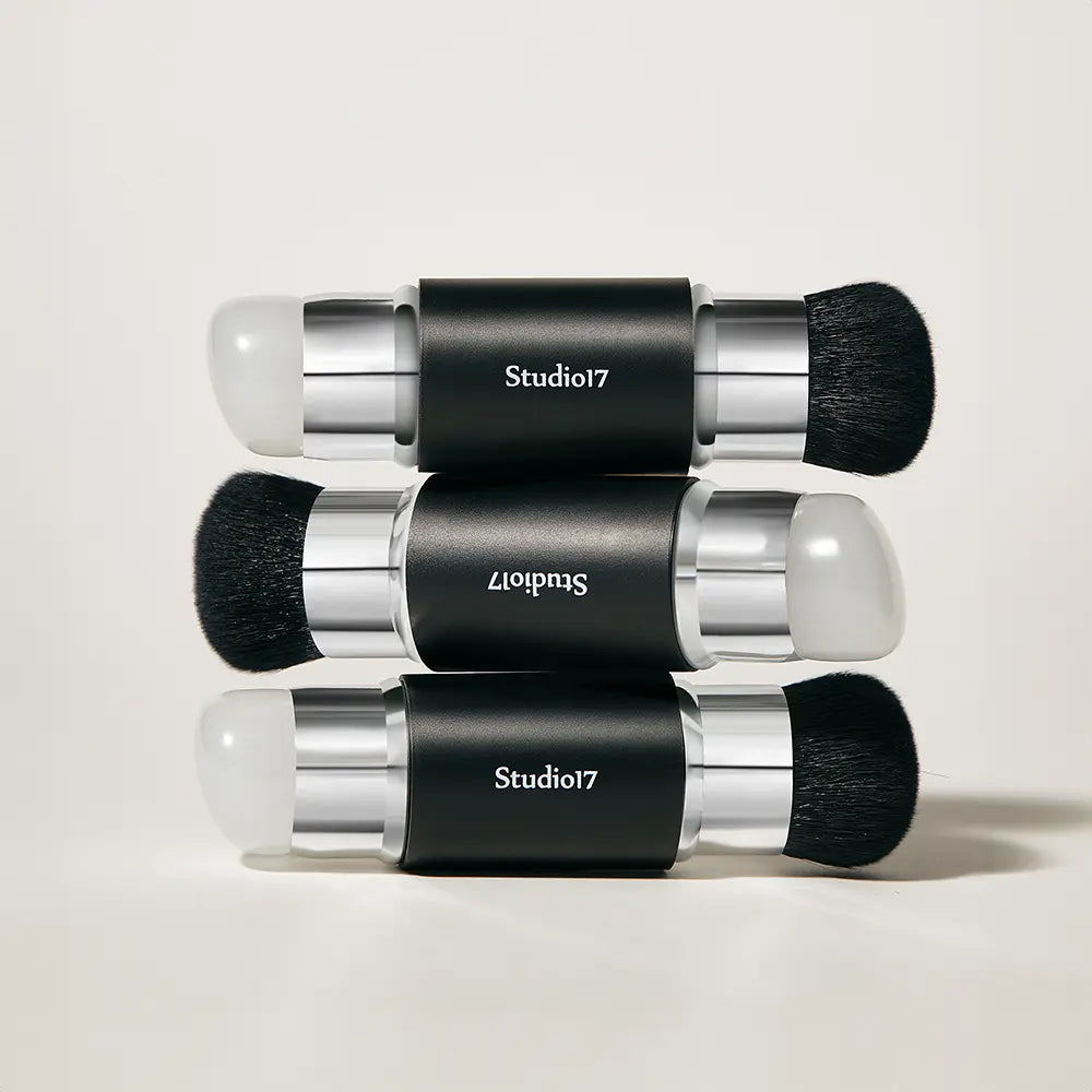 Studio17 - Dual Silicone Blusher Brush 雙頭矽膠腮紅刷