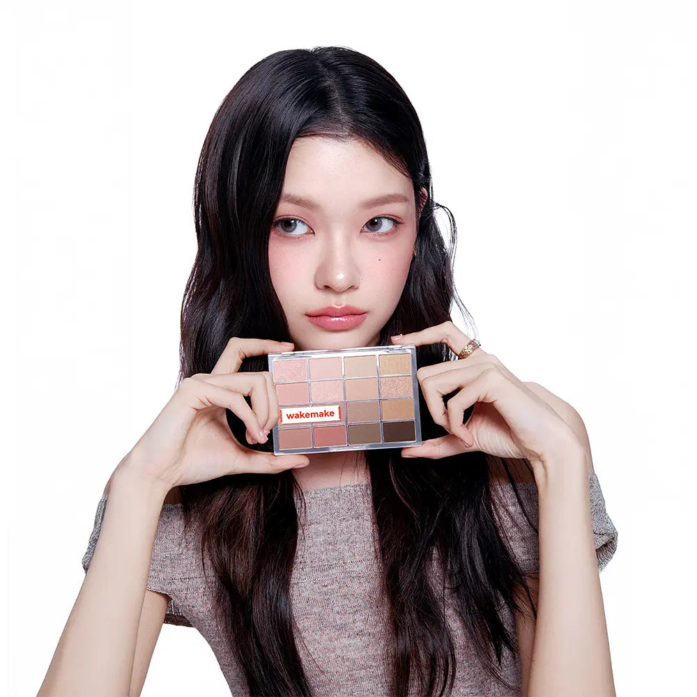 WakeMake - Soft Blurring Eye Palette 柔霧暈染眼影盤 16色 (10色選擇)