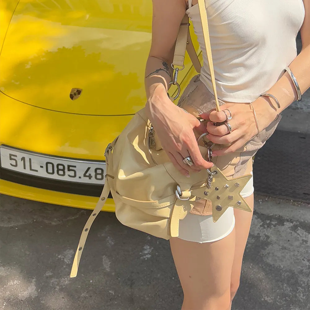 YEOMIM - mini slouchy bag_lemonade