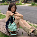 YEOMIM - mini slouchy bag_mint