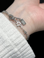 Melting Heart Club - Line Star Chain Bracelet