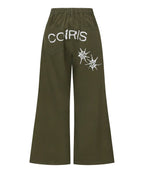COIRIS - Dren Back Dirty Logo Parachute Cotton Pants (2 Colors)