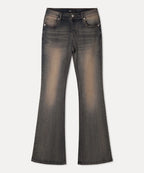 MIXXO - Low-Rise Washed Bootcut Jeans (3 Colors)