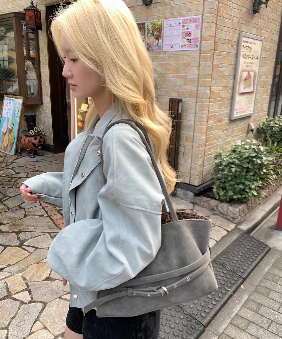 LETERIE - MELLOW REVERSIBLE BELT TOTE BAG (8 Colors)